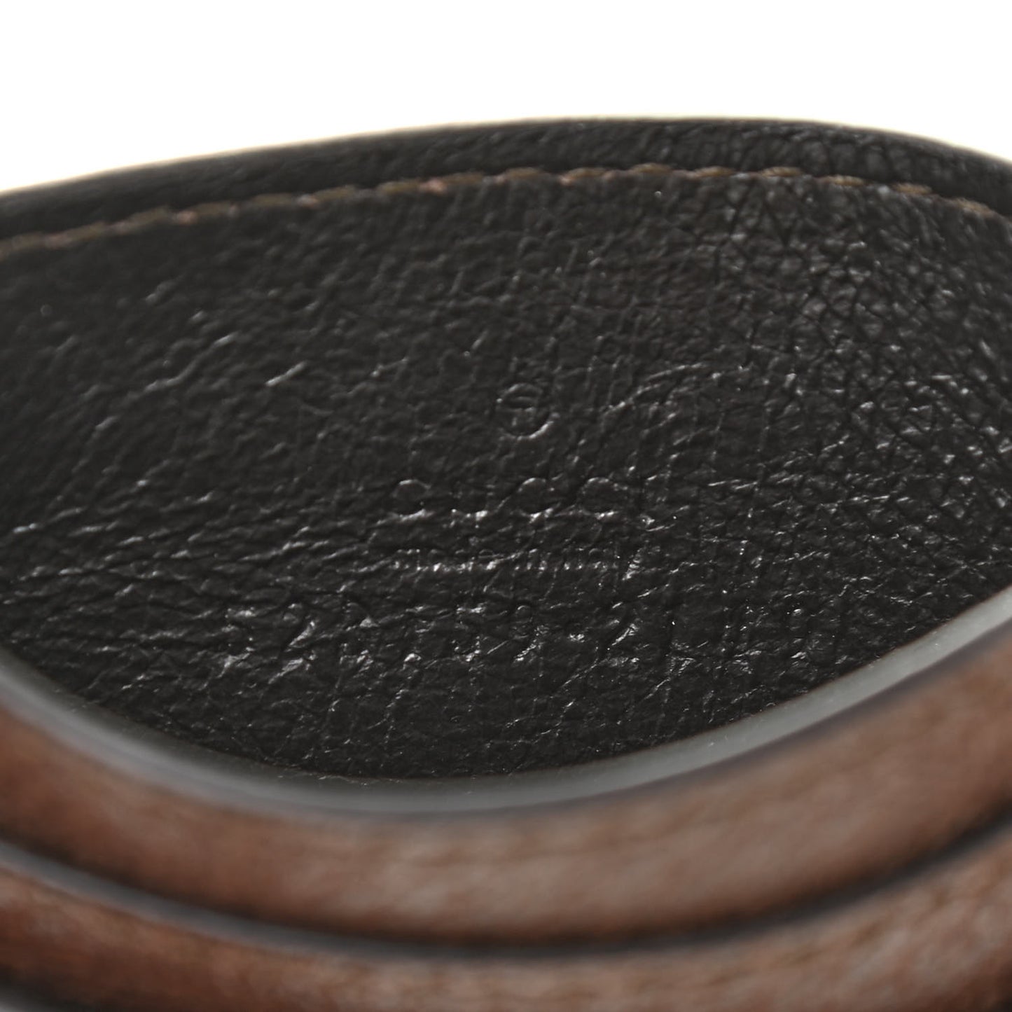 GG Supreme Monogram Ophidia Card Holder Brown