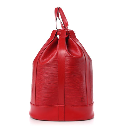 Louis Vuitton Epi Randonnee PM Castillan Red 1 of 10