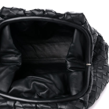 Bottega Veneta Nappa Maxi Intreccio The Pouch Oversized Clutch Black 5 of 10