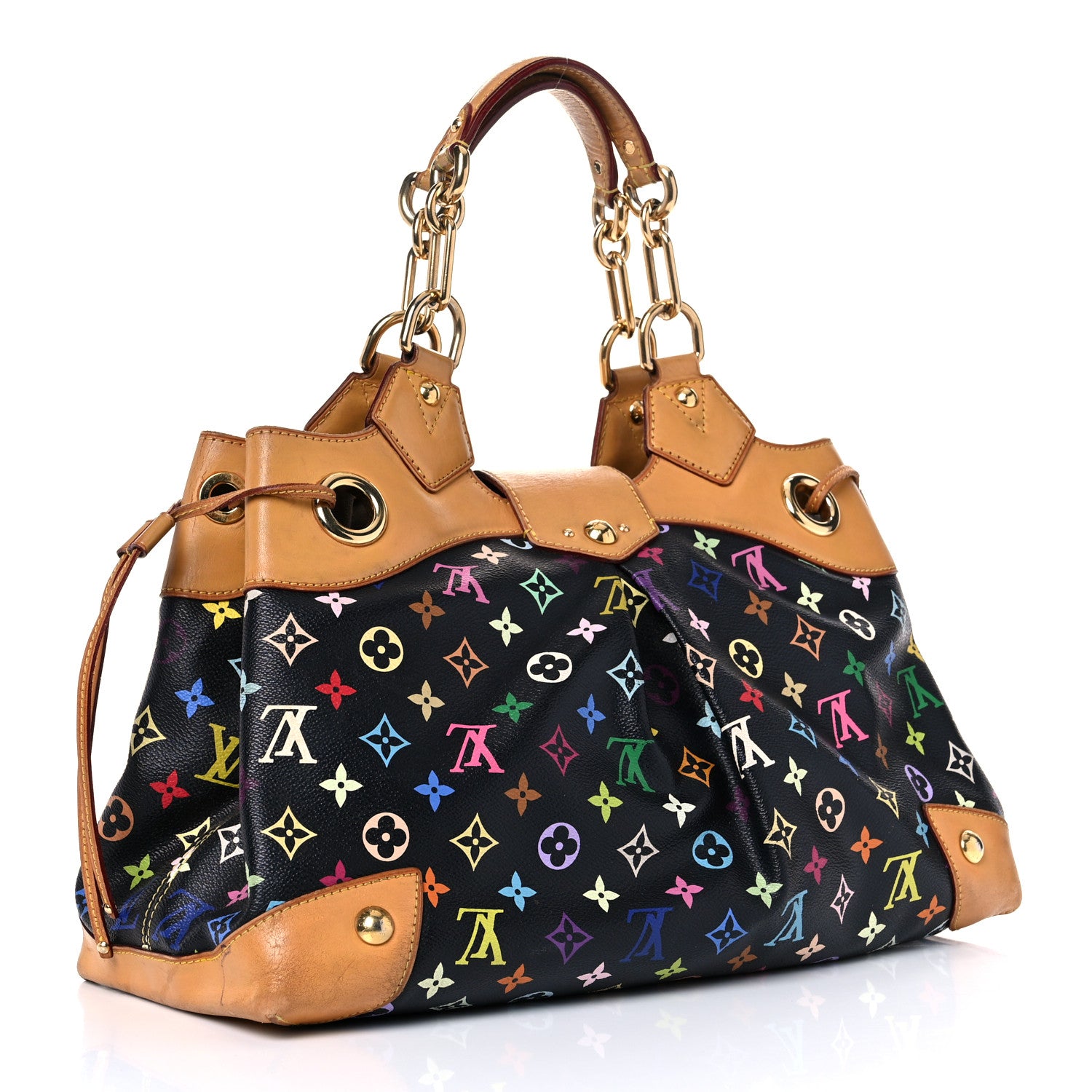 Louis Vuitton Monogram Multicolor Ursula Black 3 of 36