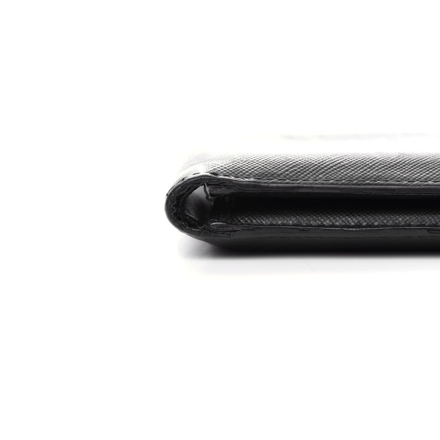 Saffiano Bi-Fold Wallet Black