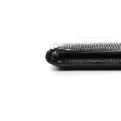 Prada Saffiano Bi-Fold Wallet Black 8 of 9