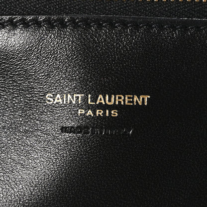 Saint Laurent Pony Hair Calfskin Leopard Print Small Le 5 A 7 Soft Hobo 8 of 12