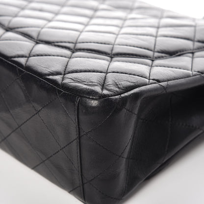 Chanel Lambskin Quilted Maxi Single Flap Black 8 of 13