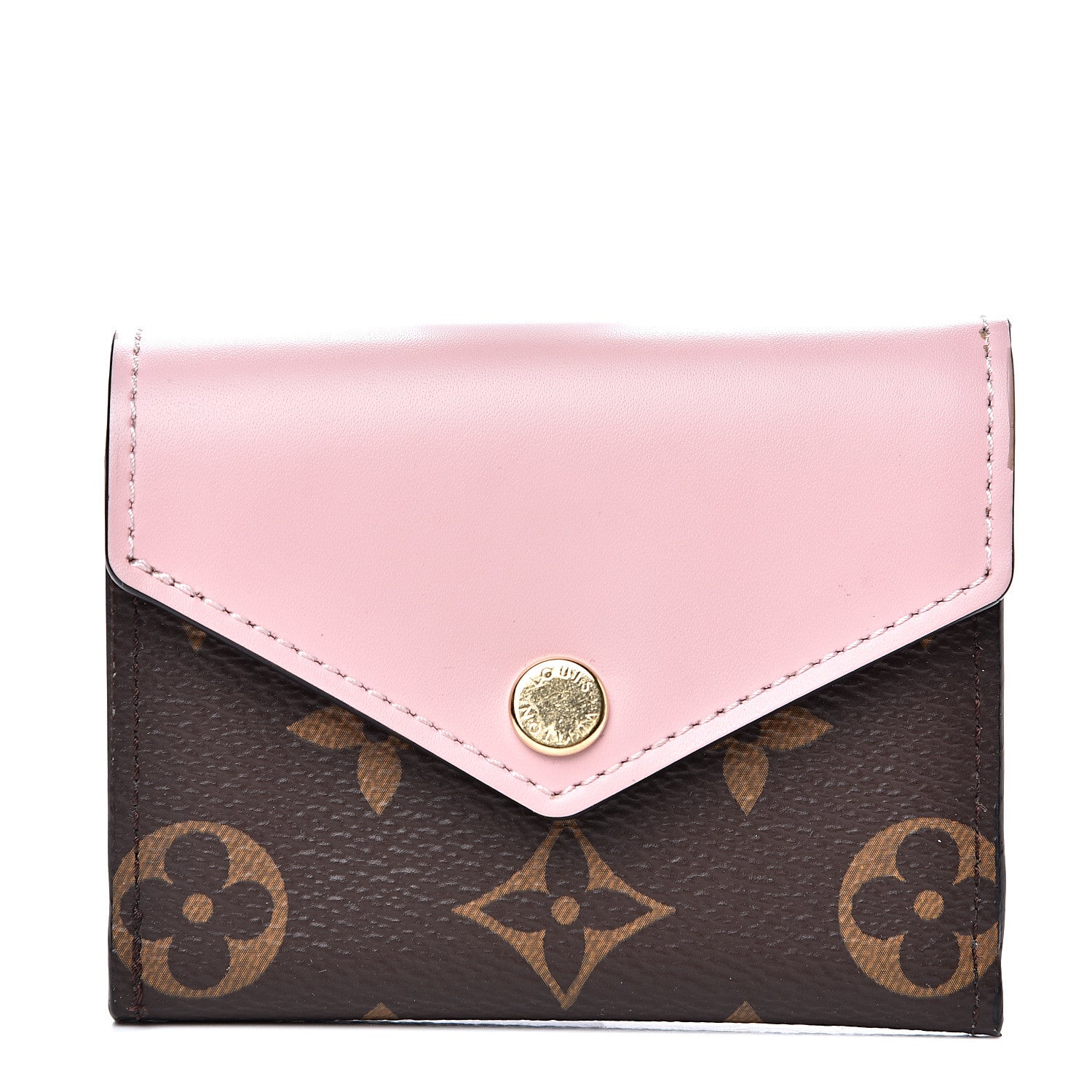 Louis Vuitton Monogram Zoe Wallet Rose Ballerine 1 of 5