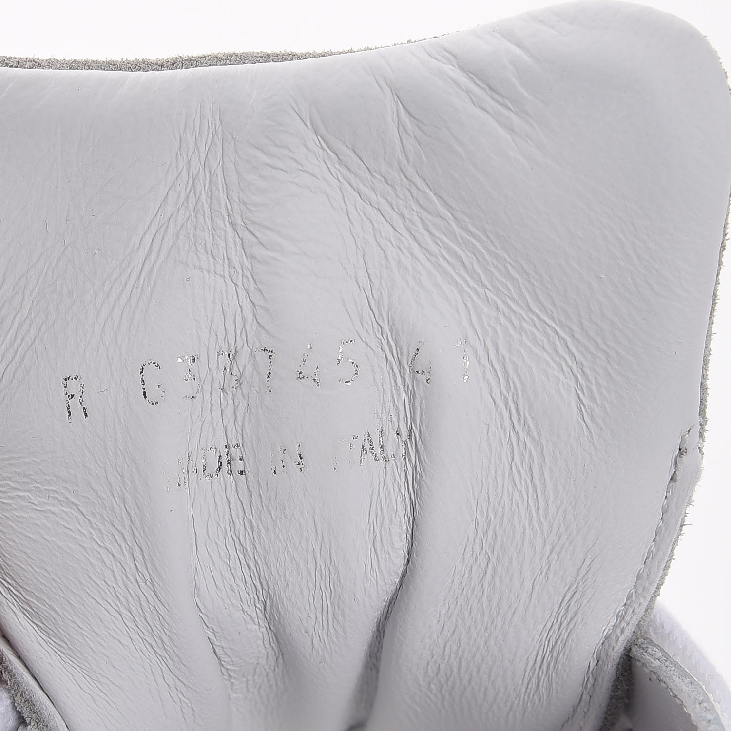 Chanel Suede Calfskin CC Sneakers 41 White Green 8 of 9