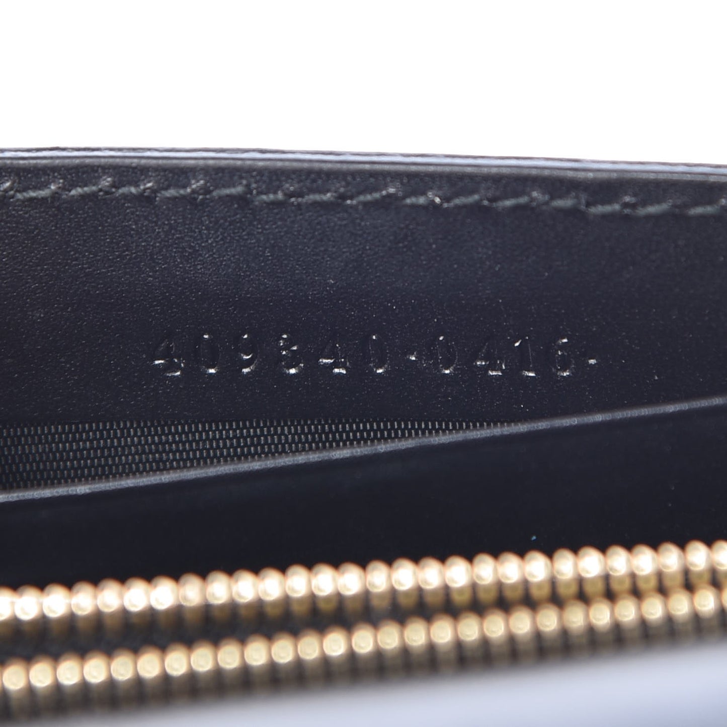 Guccissima Icon Chain Wallet Black