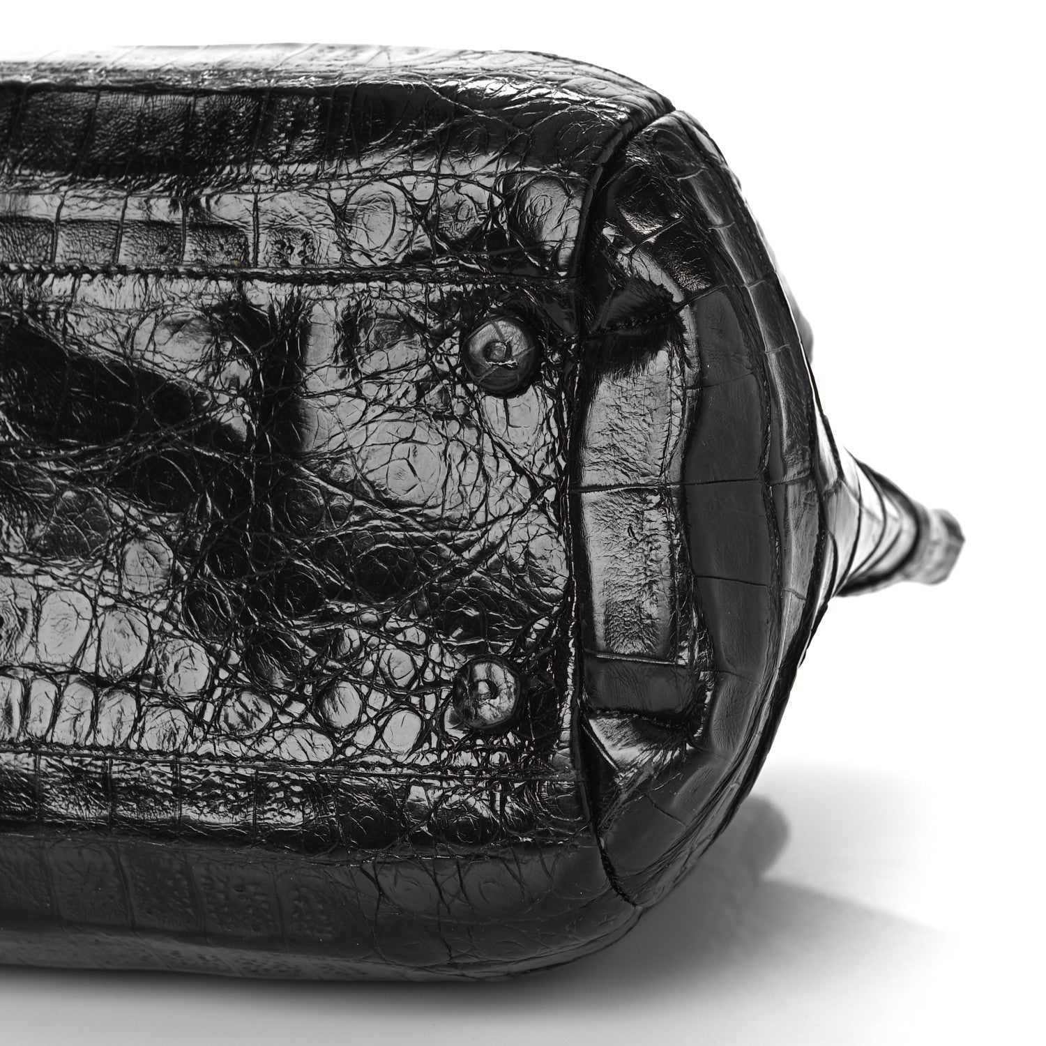Nancy Gonzalez Crocodile Cristina Satchel Black 8 of 10