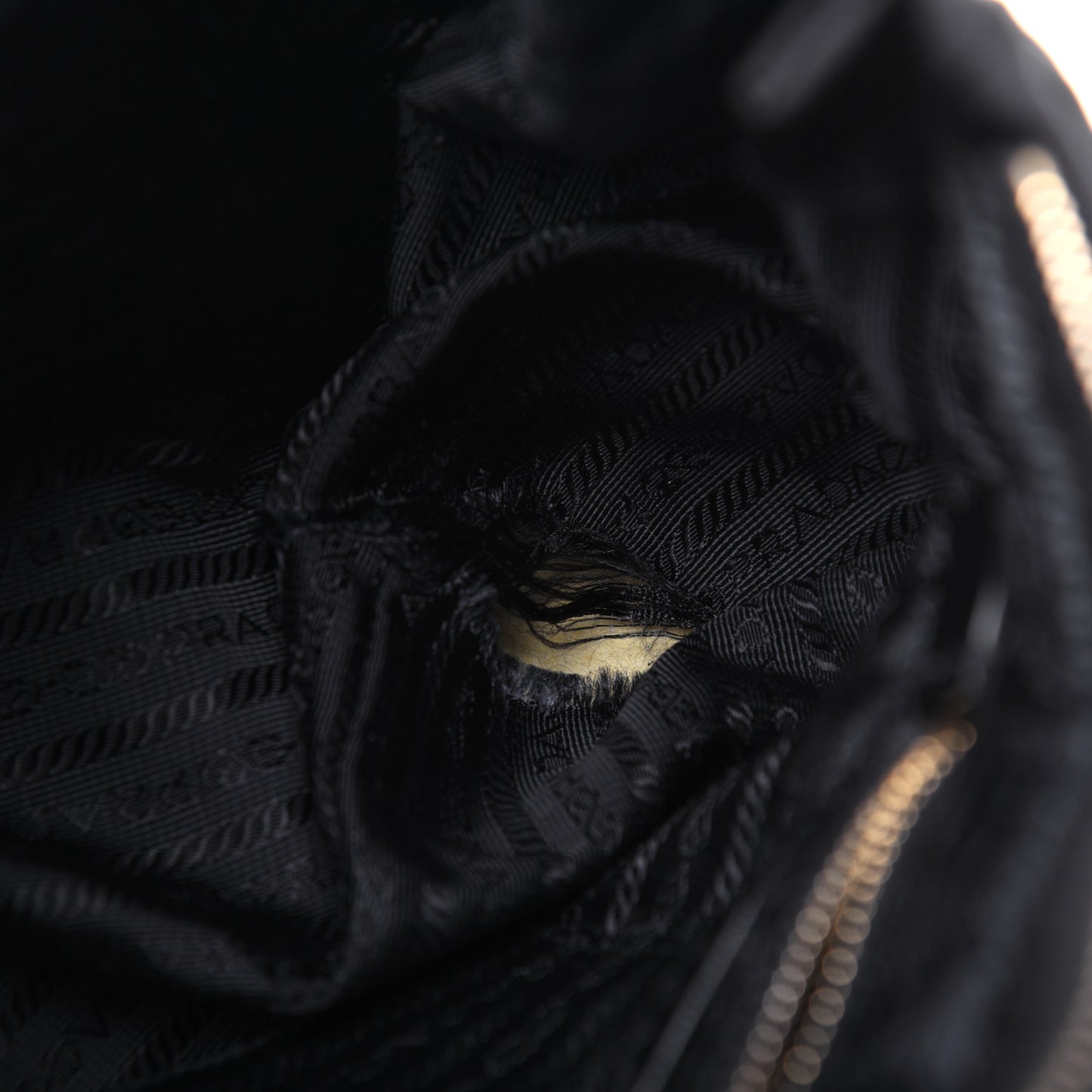 Tessuto Nylon Saffiano Tote Black