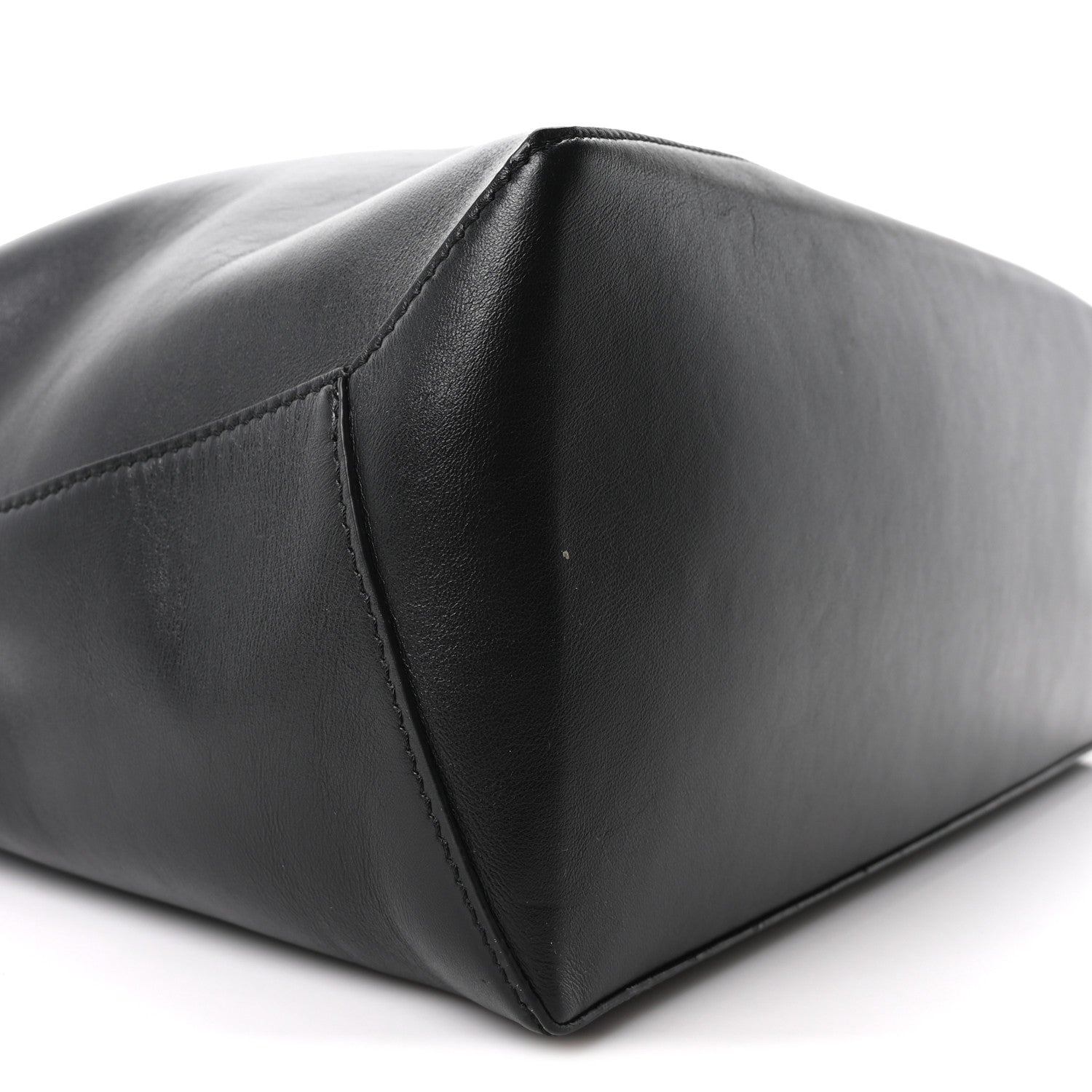 Loewe Calfskin Large Puzzle Edge Bag Black 8 of 9
