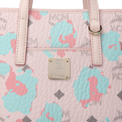 MCM Visetos Mini Anya Top Zip Shopper Tote 9 of 9