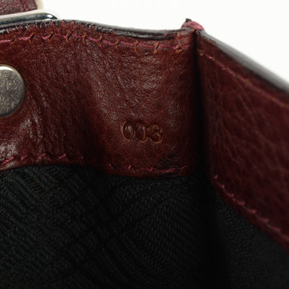 Proenza Schouler Calfskin PS11 Classic Shoulder Bag Burgundy 9 of 9