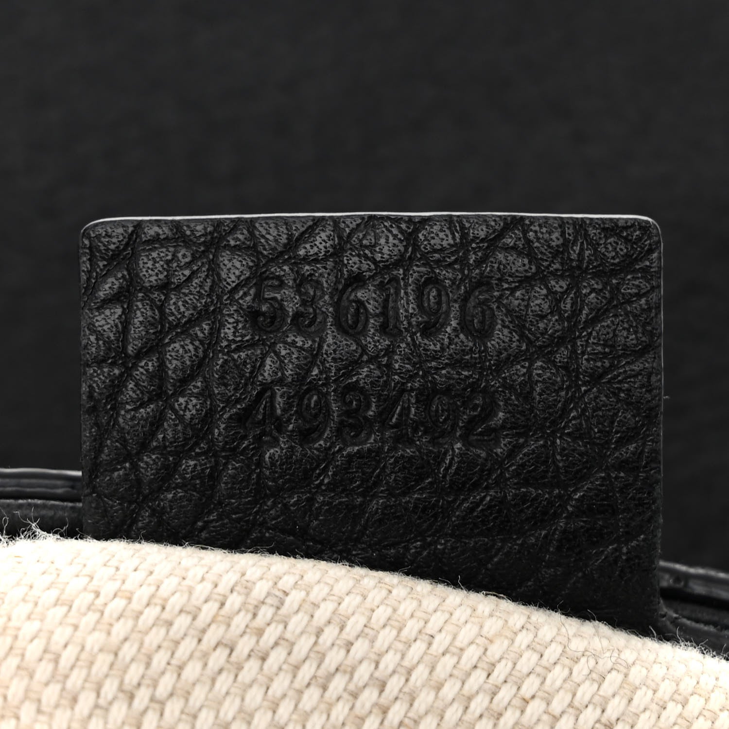 Gucci Pebbled Calfskin Medium Soho Chain Shoulder Bag Black 7 of 12