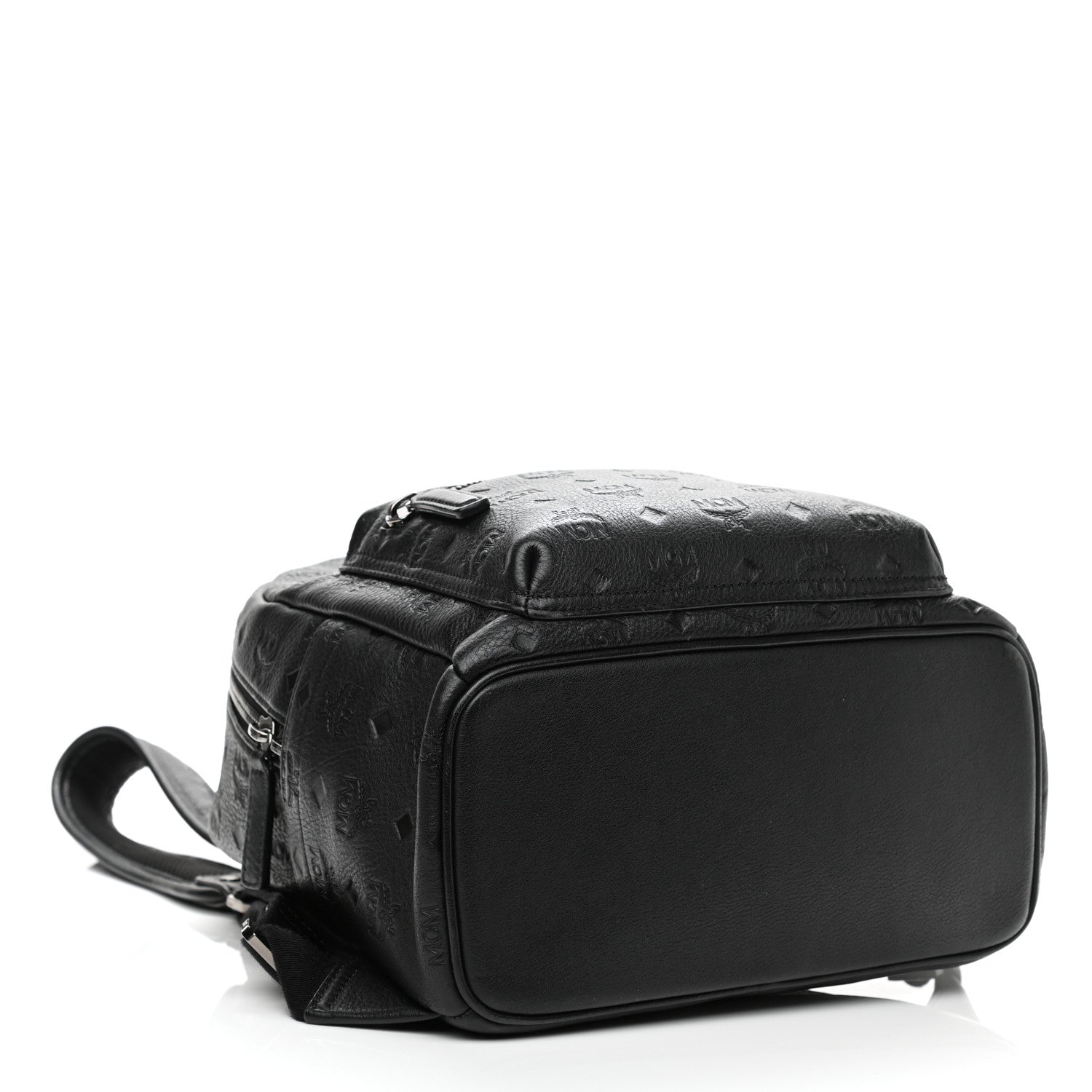 MCM Calfskin Ottomar Small Stark Backpack Black 4 of 10
