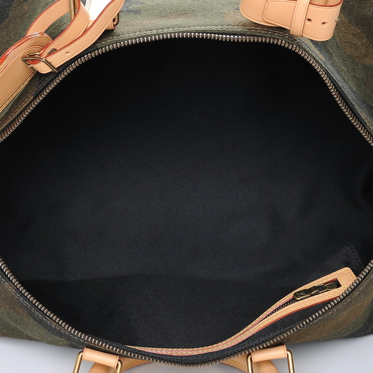 X SUPREME Monogram Camouflage Keepall Bandouliere 45
