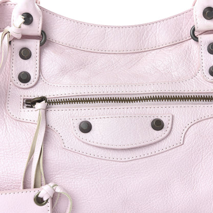 Balenciaga Agneau Classic Hardware City Rose Poudre Rose Petunia 10 of 10