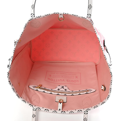 Louis Vuitton Monogram Giant Neverfull MM Rouge 4 of 4