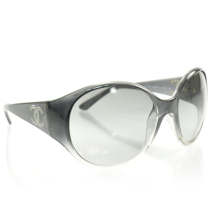 Chanel Crystal CC Logo Sunglasses 6013 B 1 of 6