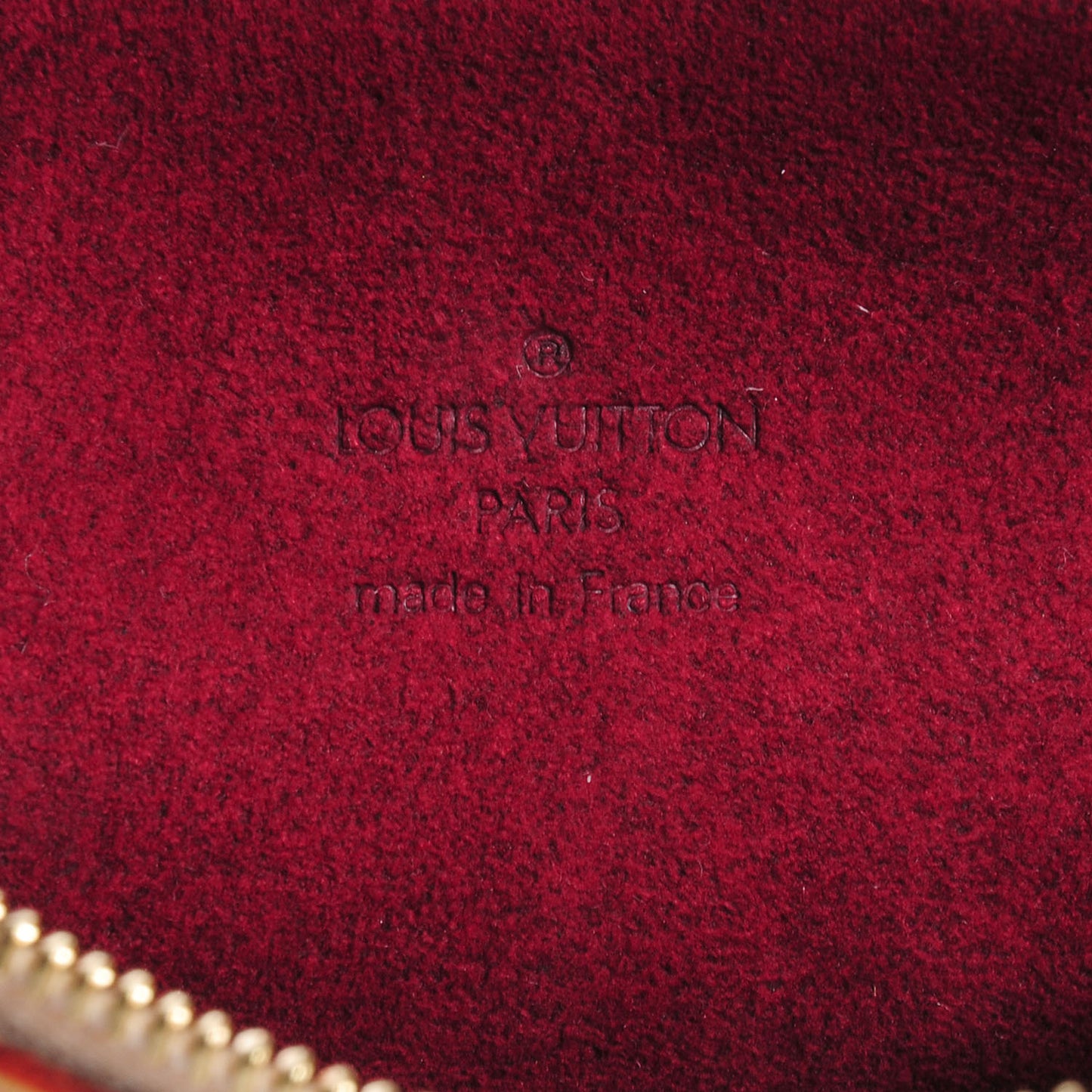 Monogram Multicolor Pochette Accessories White