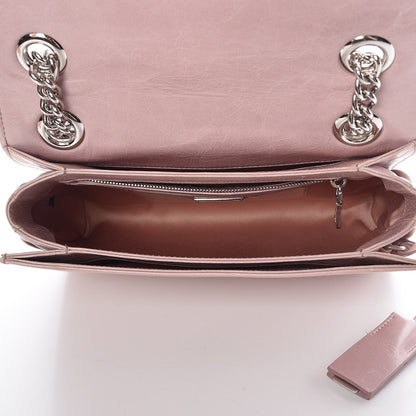 Miu Miu Vitello Shine Club Shoulder Bag Mughetto 5 of 29