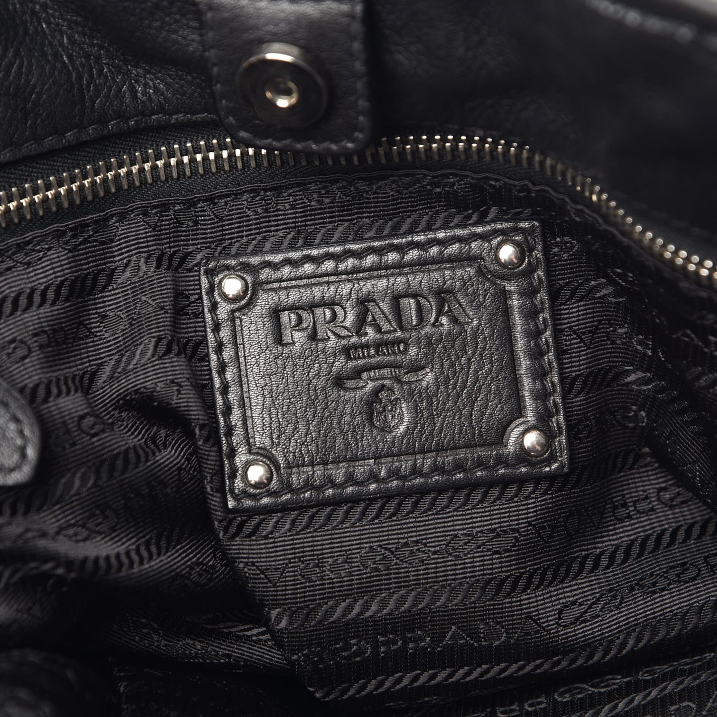 Soft Calf Shoulder Bag Black