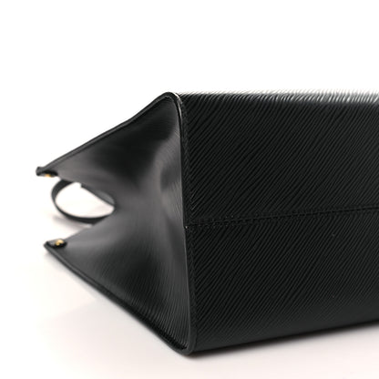 Louis Vuitton Epi Onthego MM Black 7 of 8