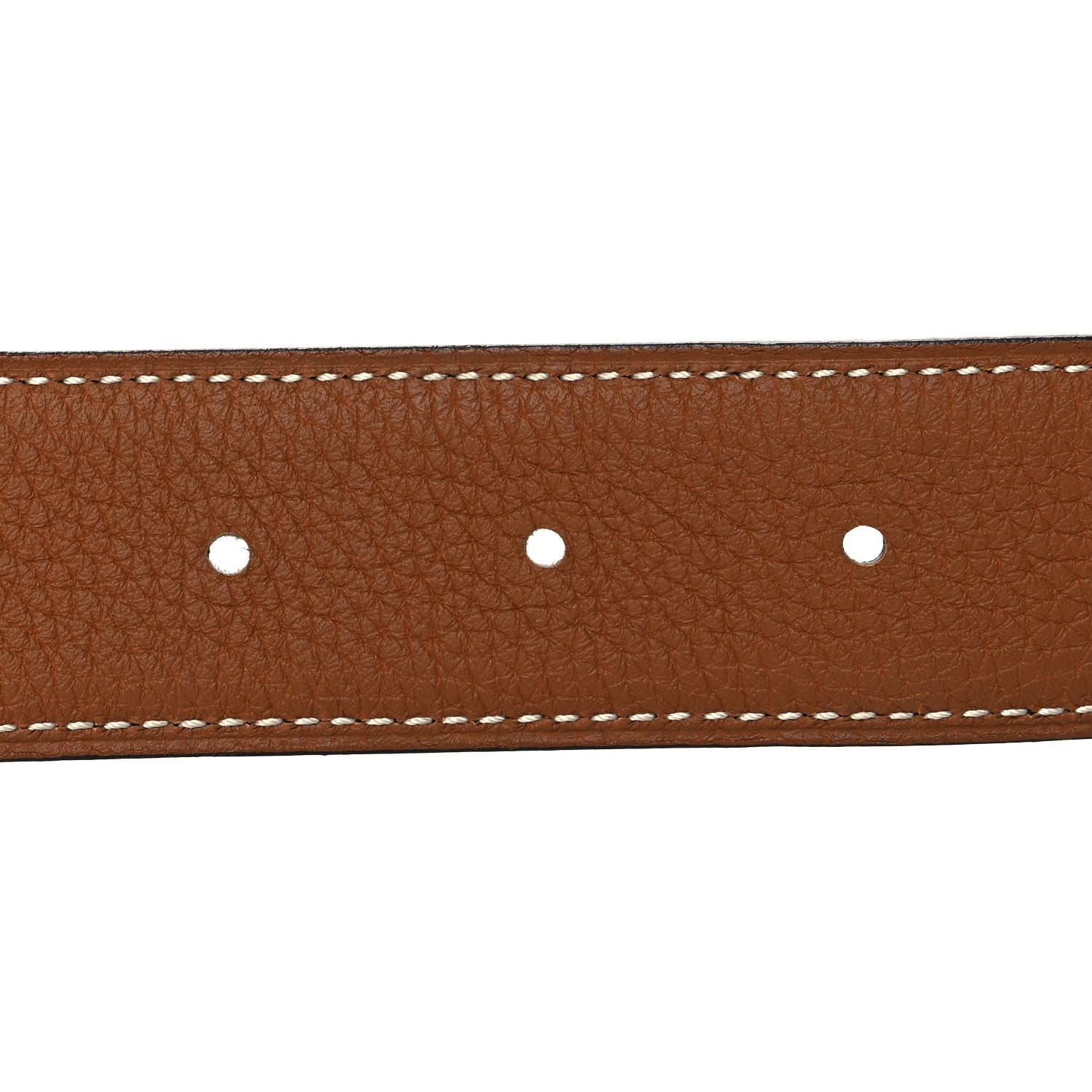 Hermes Togo Box 32mm H Belt 90 36 Black Gold 4 of 5