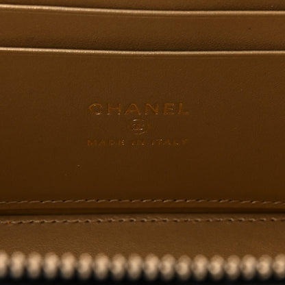 Chanel Lambskin Quilted Small Pearl Crush Vanity Case With Chain Black 6 of 12