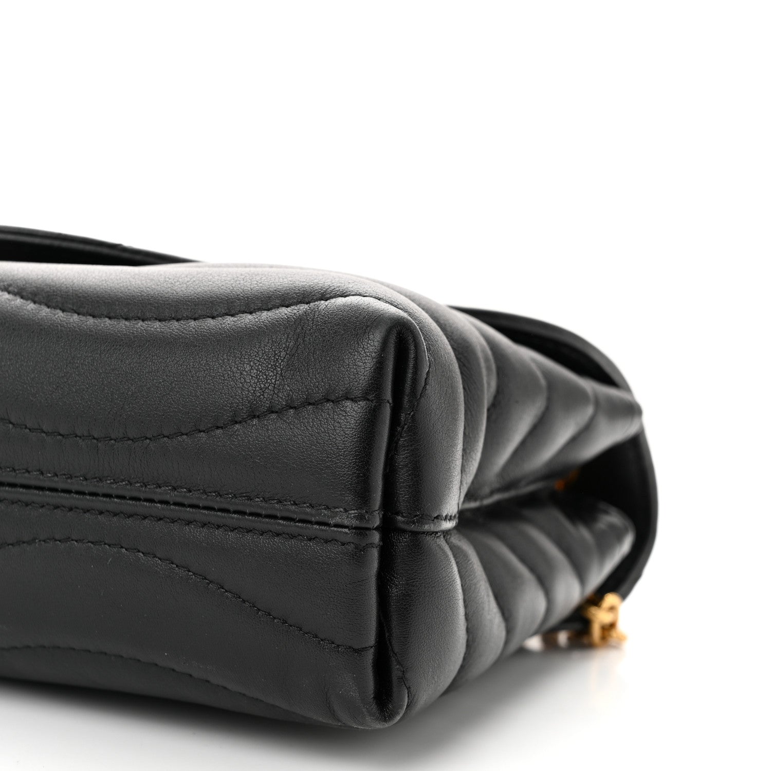 Louis Vuitton Calfskin New Wave Chain Bag MM NM Black 10 of 11