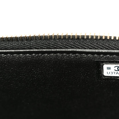 Chanel Shiny Lambskin Quilted CC Links Small Vanity Case With Chain Black 7 of 11