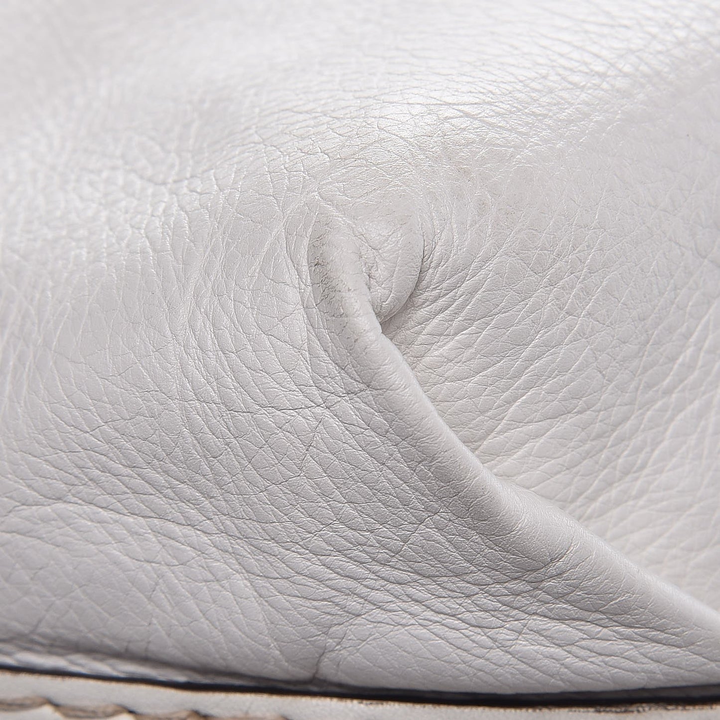 Calfskin Irina Tote White