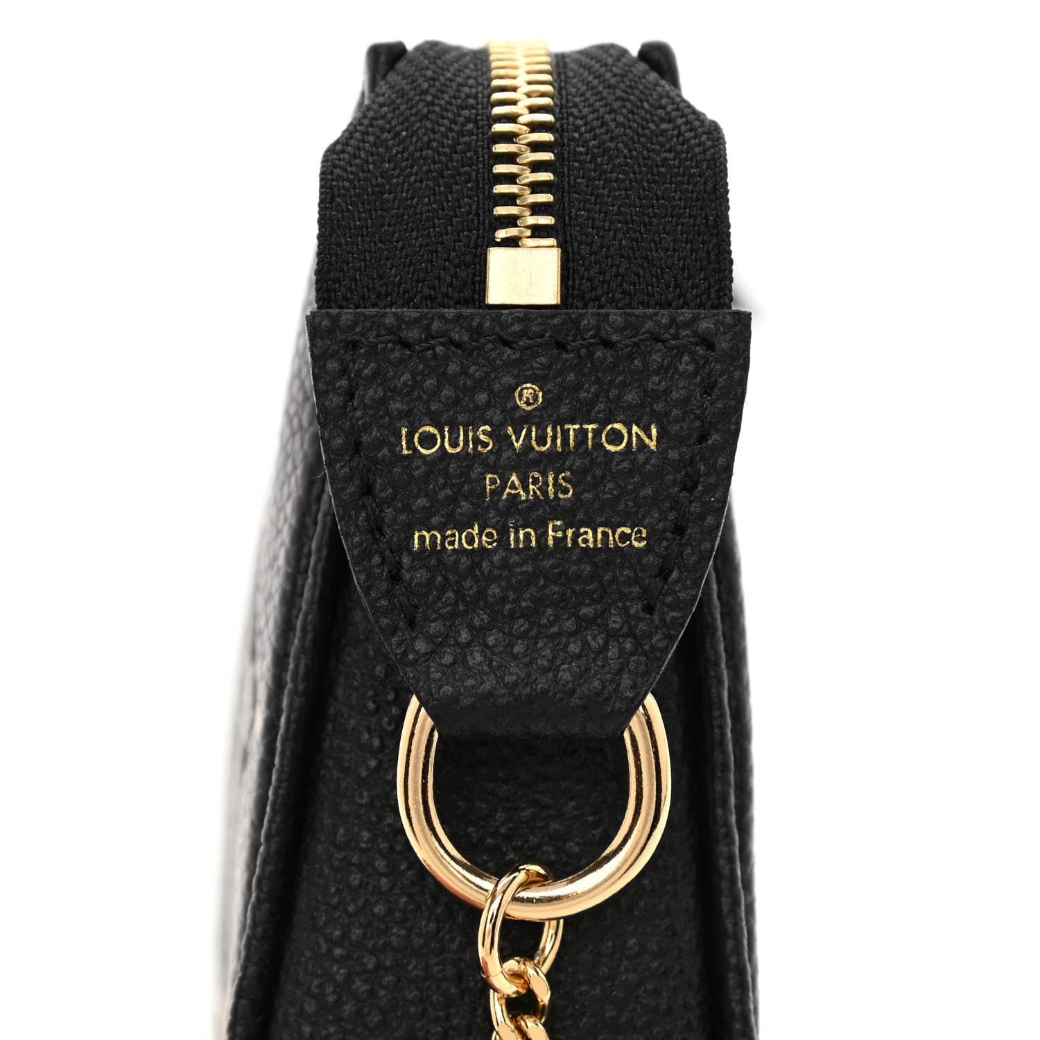 Louis Vuitton Empreinte Monogram Giant Mini Pochette Accessories Black 6 of 7