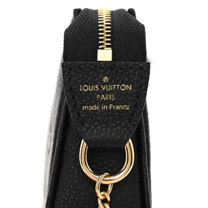 Louis Vuitton Empreinte Monogram Giant Mini Pochette Accessories Black 6 of 7