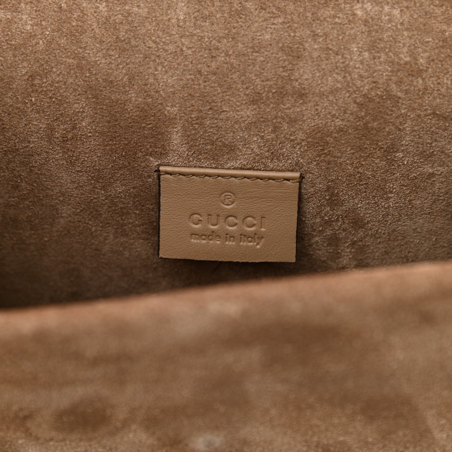 GG Supreme Monogram Mini Dionysus Shoulder Bag Taupe