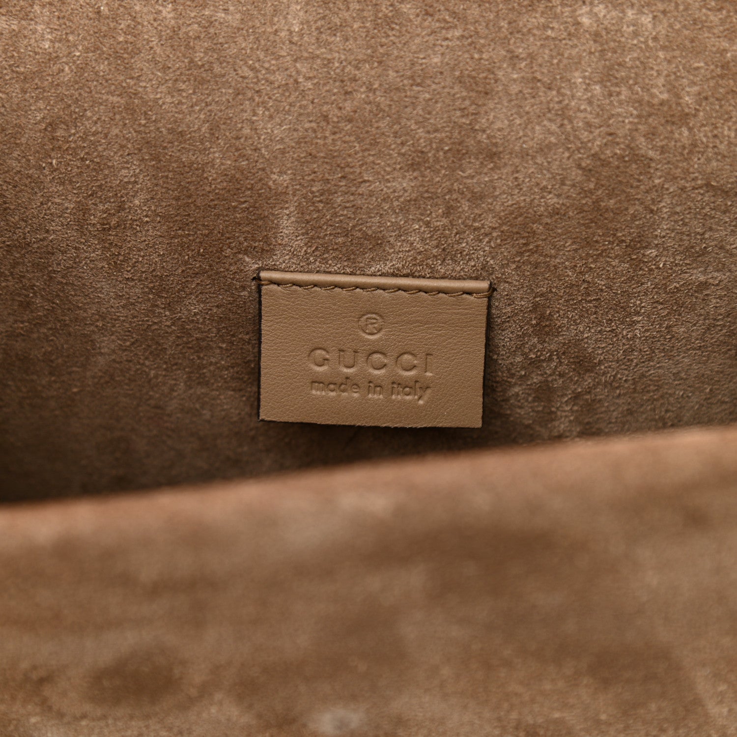 Gucci GG Supreme Monogram Mini Dionysus Shoulder Bag Taupe 6 of 9