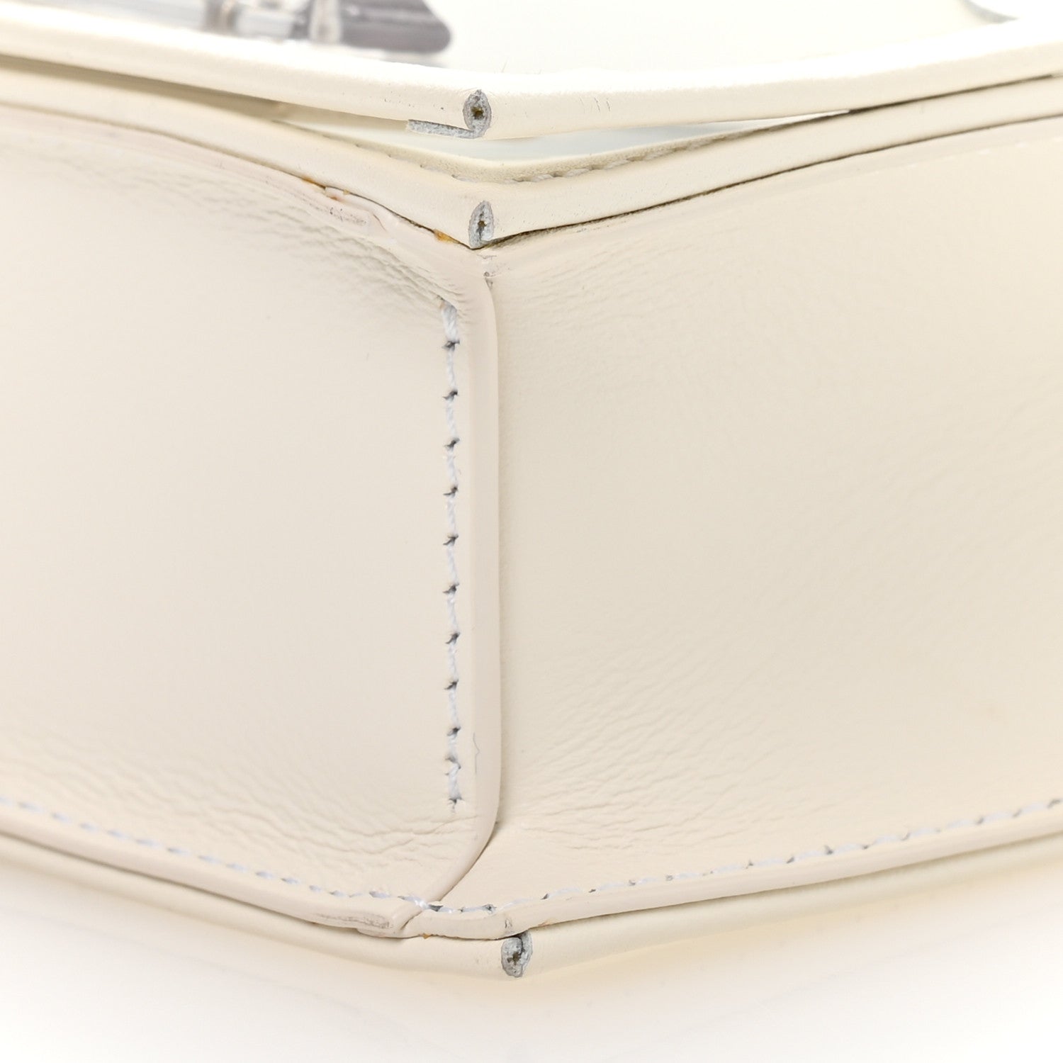 Alexander McQueen Polyurethane Calfskin Transparent Jeweled