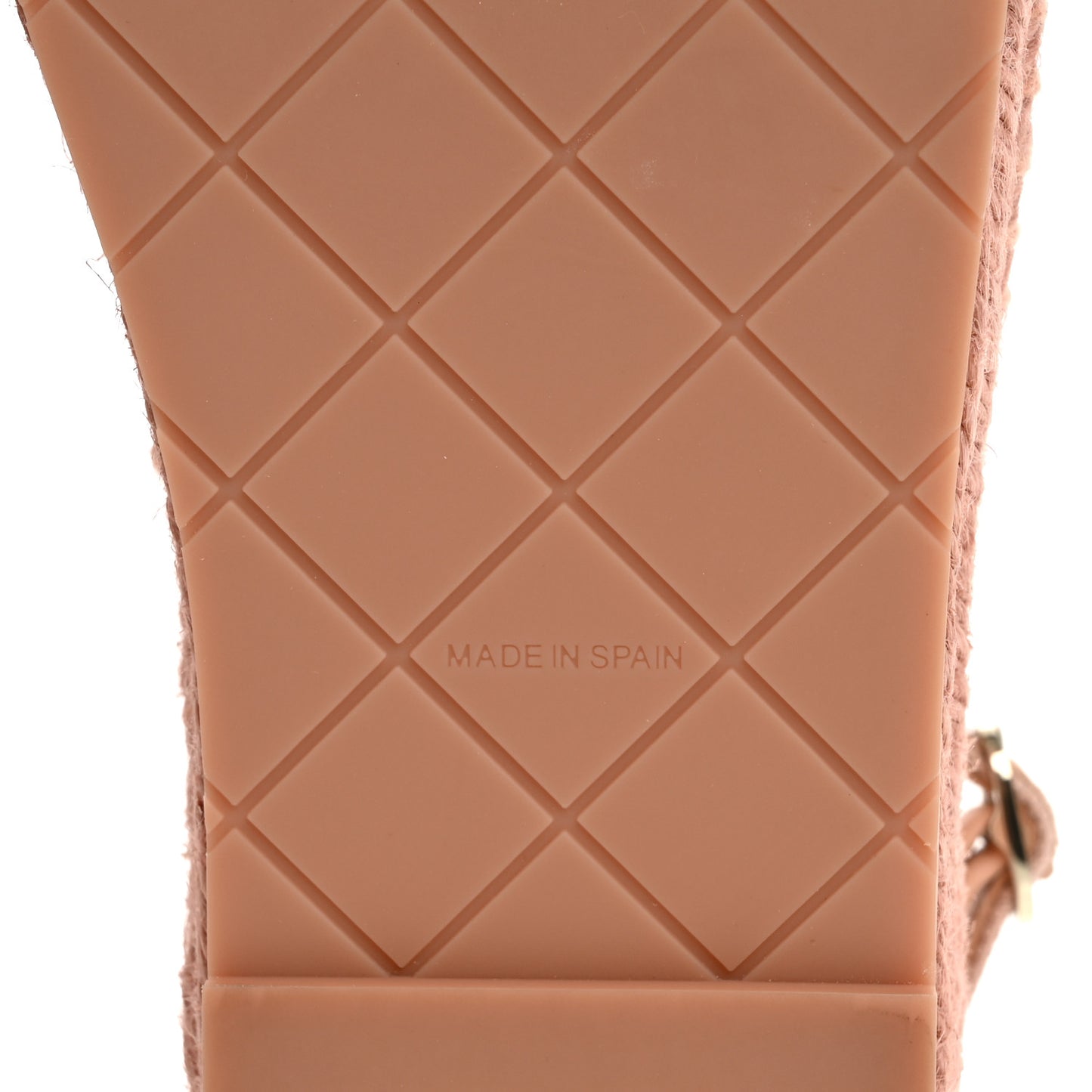 Canvas Strass CC Espadrille Slingback Sandals 39 Pink