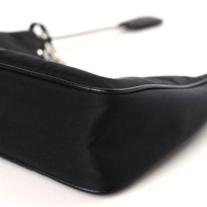 Prada Nylon Re-Edition 2005 Shoulder Bag Black 9 of 9