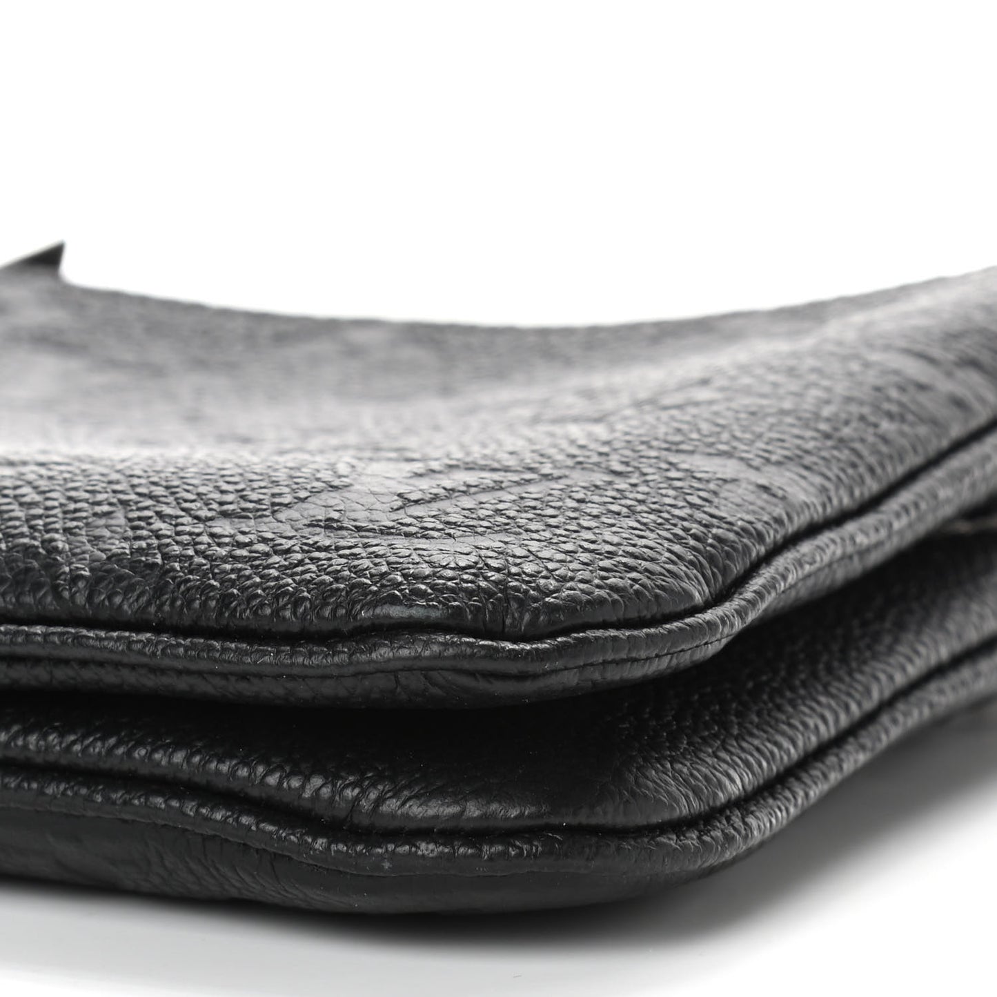 Empreinte Double Zip Pochette Black