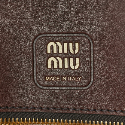 Miu Miu Nappa Medium Aventure Bag Radica 6 of 9