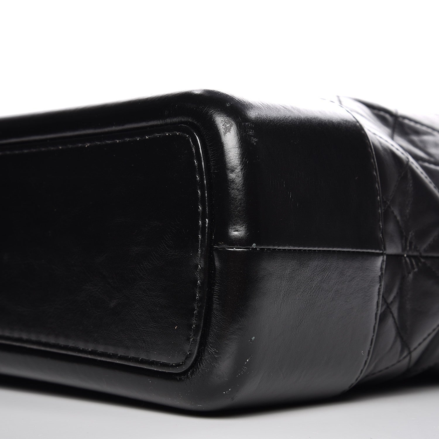 Chanel Aged Calfskin Quilted Large Gabrielle Hobo Black 11 of 13
