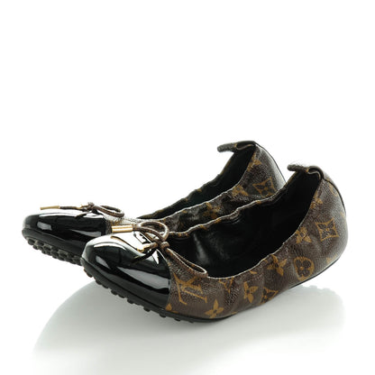 Louis Vuitton Monogram Flirty Ballerina Flats 37.5 3 of 7