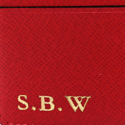 Louis Vuitton Damier Ebene Josephine Wallet Red 8 of 9