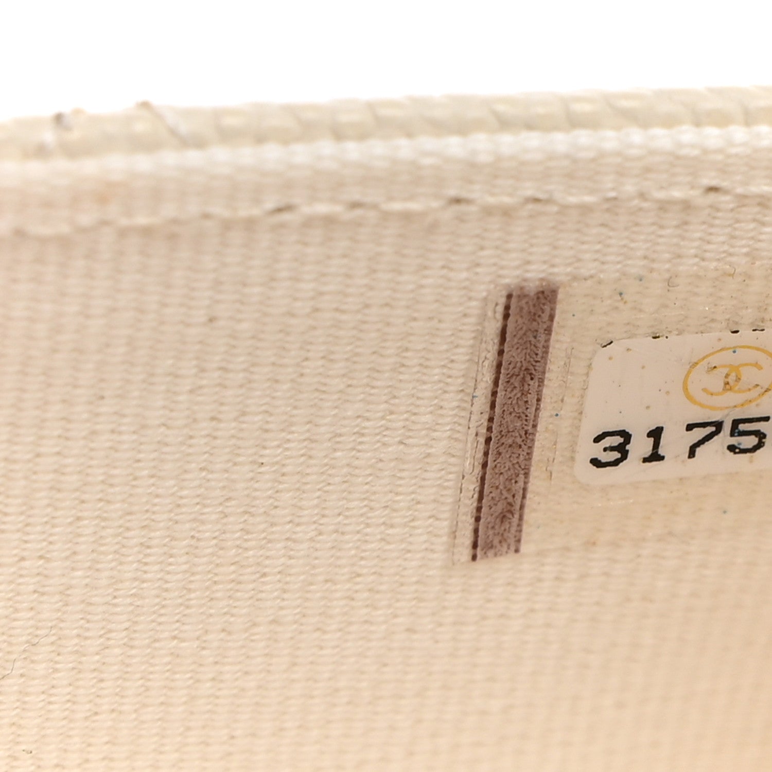 Chanel Caviar Quilted Flap Card Holder Wallet White 8 of 12