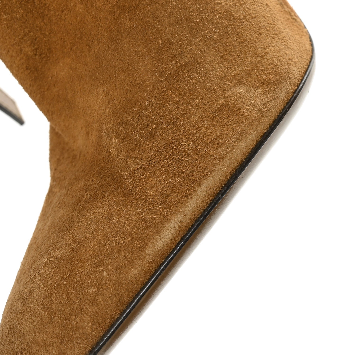 Gucci Suede Knee High Boots 39.5 Brown 8 of 10