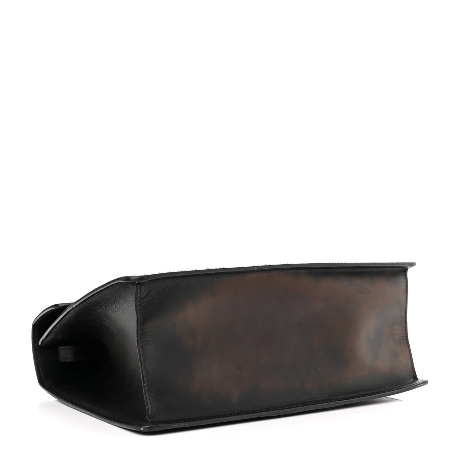 Calfskin Medium Sylvie Top Handle Bag Black