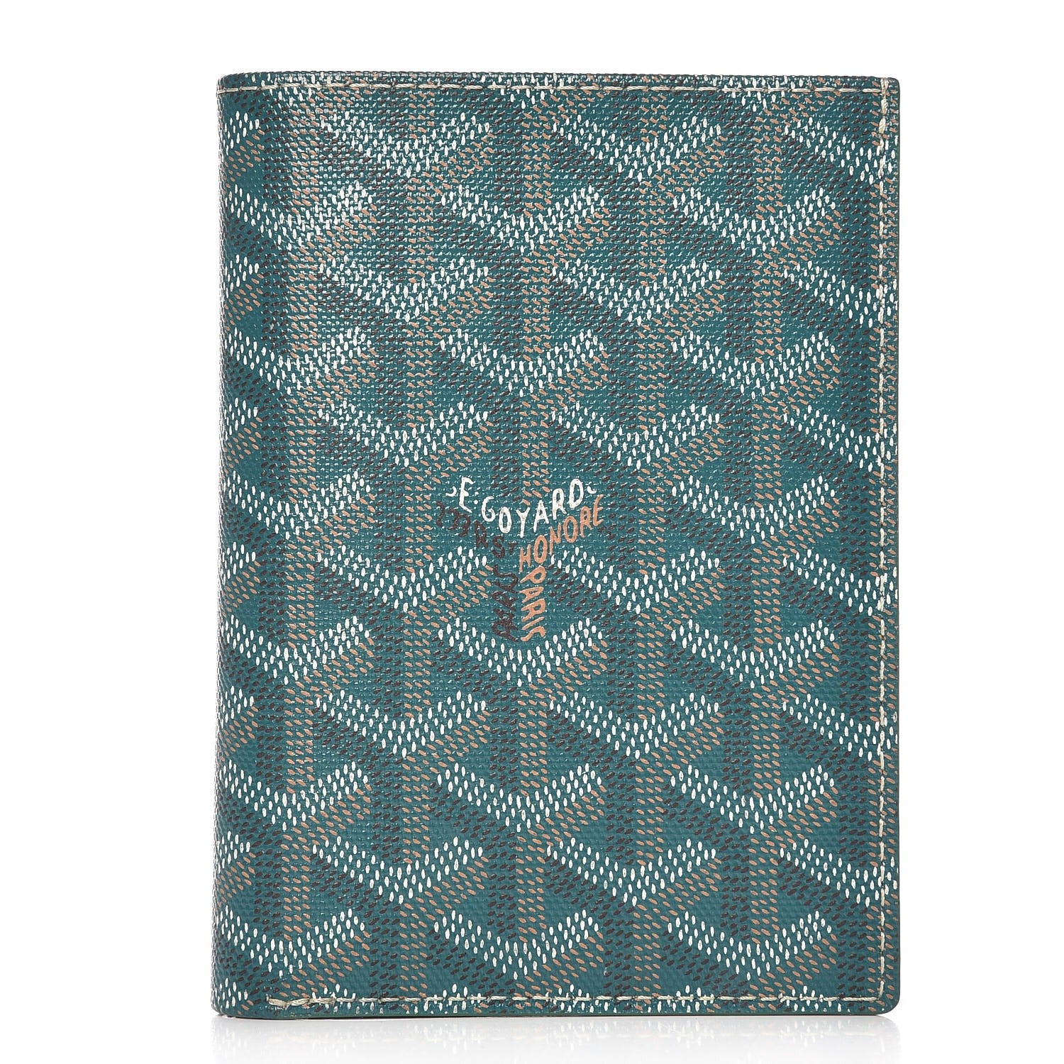 Goyard Chevron Bifold Wallet Green 1 of 7