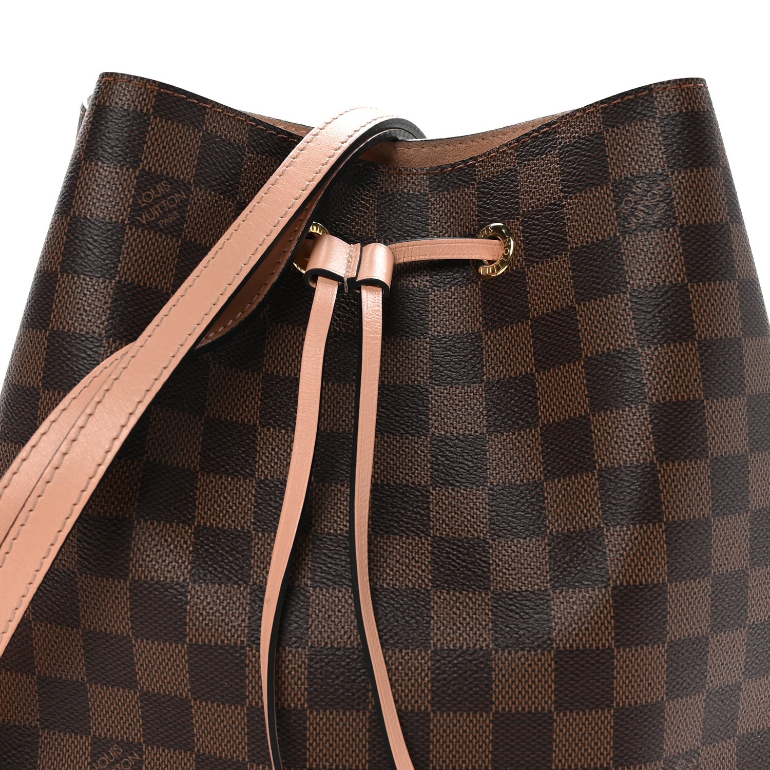 Louis Vuitton Damier Ebene Neonoe MM Venus Pink 8 of 13