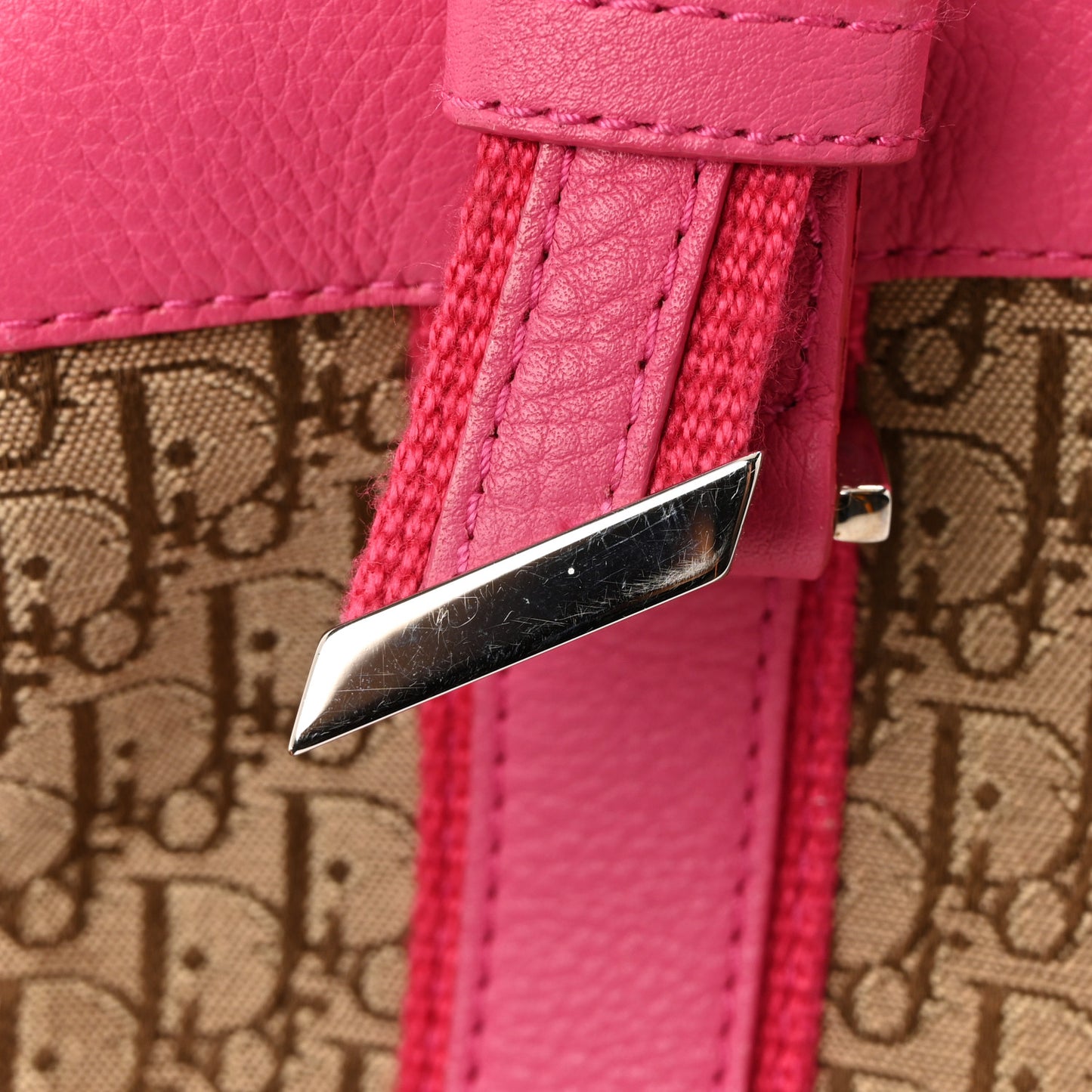 Monogram Street Chic Boston Pink Beige