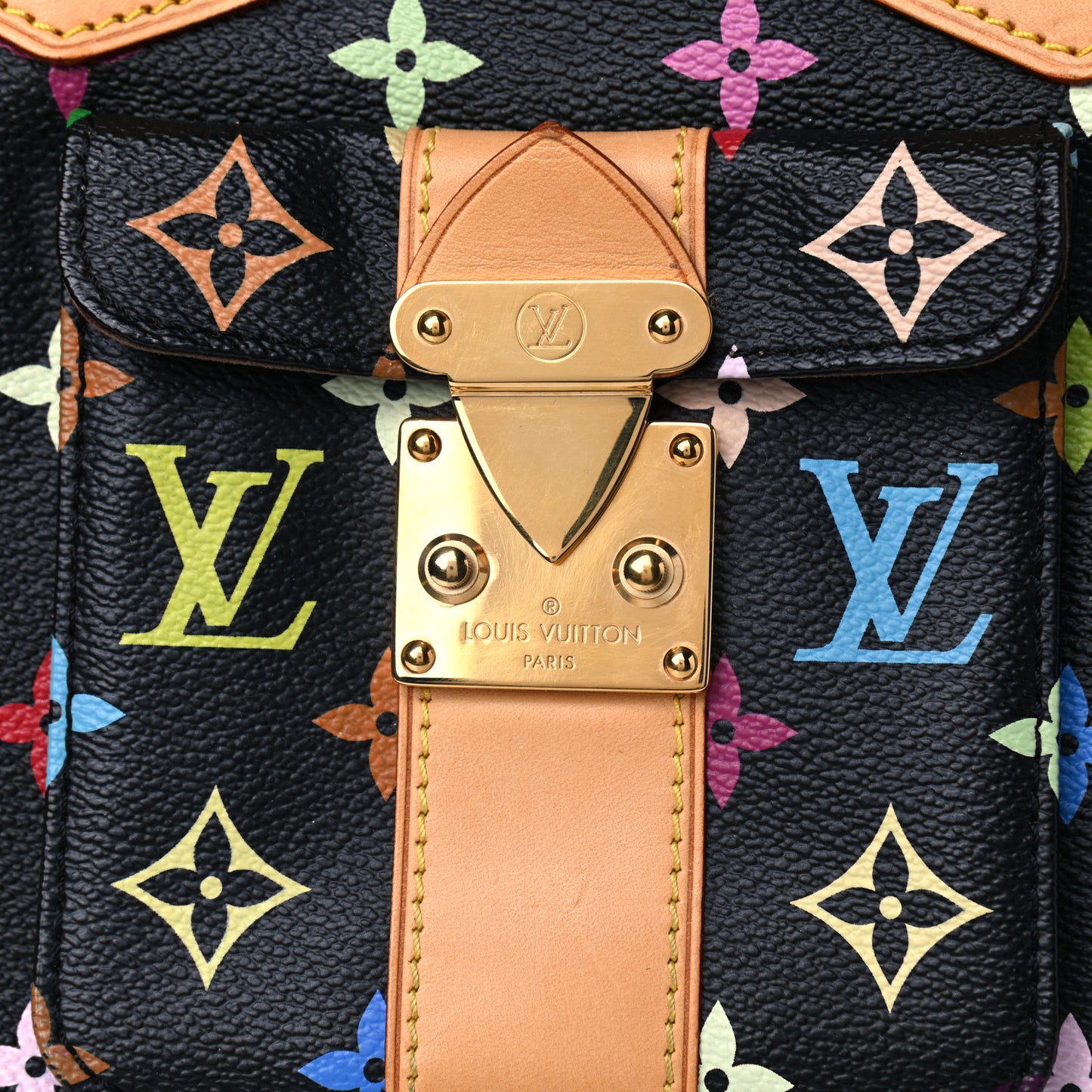 Monogram Multicolor Speedy 30 Black